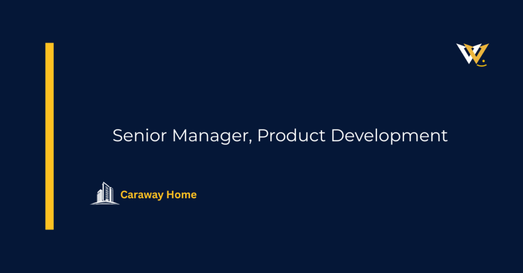 Senior Manager, Product Development